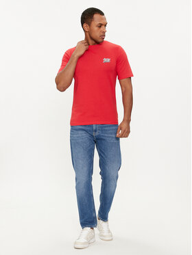 Jack&Jones T-shirt Trevor 12227773 Crvena Standard Fit