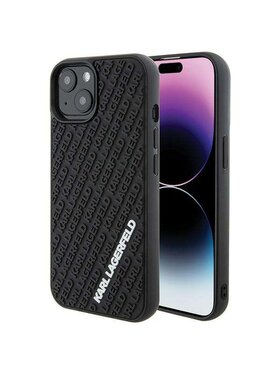 KARL LAGERFELD KARL LAGERFELD Etui na telefon Apple iPhone 15 Czarny