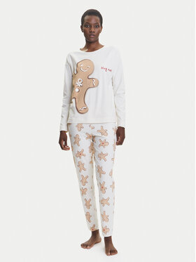 United Colors Of Benetton United Colors Of Benetton Піжама 3DKE3P03K Бежевий Regular Fit
