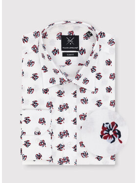 Pako Lorente Pako Lorente Koszula P23WF-1X-034 Biały Slim Fit