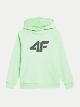 4F 4F Felpa 4FJWSS24TSWSM0925 Verde Regular Fit
