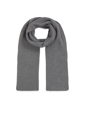 Tommy Hilfiger Tommy Hilfiger Šál Essential Flag Scarf AW0AW15348 Sivá