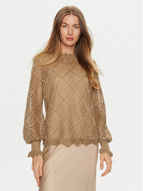 TWINSET TWINSET Pulover 241TP3121 Maro Regular Fit