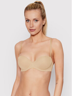 Calvin Klein Underwear Calvin Klein Underwear Biustonosz push-up 0000F2660E Beżowy