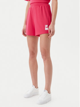 Fila Fila Szorty sportowe Lisakovsk FAW1047 Różowy Loose Fit