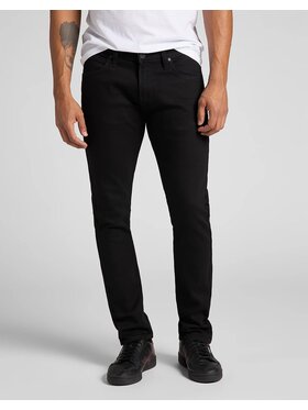 Lee Lee Jeansy LUKE Czarny Slim Fit
