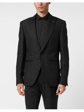 PHILIPP PLEIN PHILIPP PLEIN Giacca da abito 25475 Nero Fitted Fit