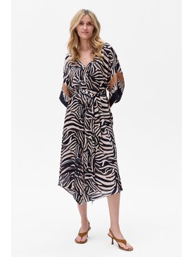 blue shadow blue shadow Tunika Donaya Czarny Regular Fit