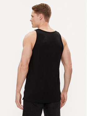 Jack&Jones Tank Top Tampa Slub 12252180 Crna Standard Fit