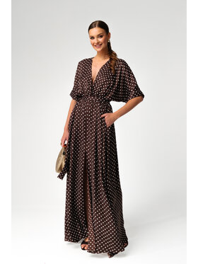 Aurora Aurora Sukienka wieczorowa Nairobi Brązowy Feminine Fit