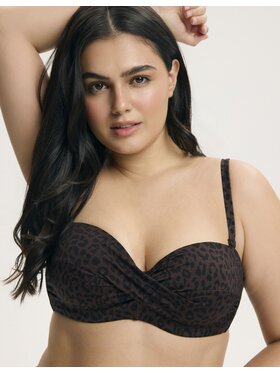 Esotiq Esotiq Góra od bikini 45512 Brązowy