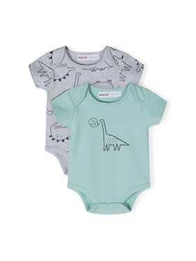 minoti minoti Body 24babypack24 Szary Regular Fit