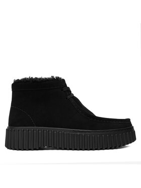 Clarks Clarks Μποτάκια Torhill Moss 26182916 Μαύρο