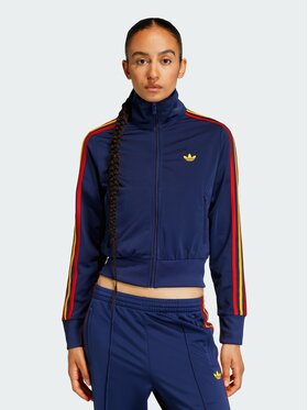 adidas adidas Bluza FIREBIRD CLASSIC Błękitny Regular Fit