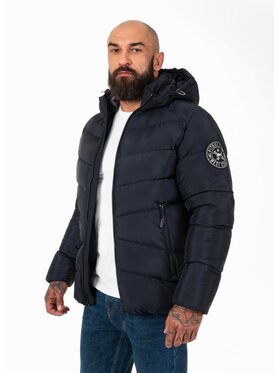 PITBULL PITBULL Kurtka przejściowa Kurtka Granatowy Regular Fit
