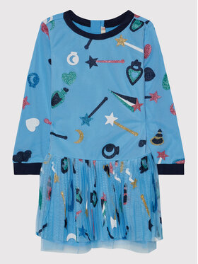 Billieblush Billieblush Elegantes Kleid U12683 Blau Regular Fit