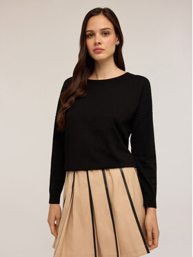 Motivi Motivi Cardigan M364W003525N033 Nero Regular Fit