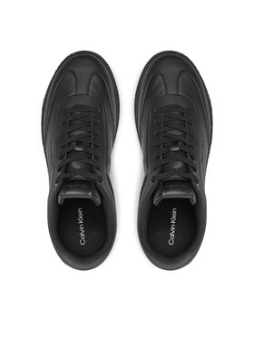 Calvin Klein Superge Low Top Lace Up Lth HM0HM01790 Črna