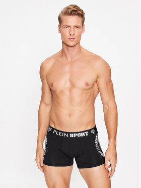 Plein Sport Boksarice Boxer Briefs Tiger AACC MUY0399 STE003N Črna