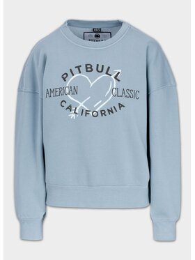 PITBULL PITBULL Bluza MANZANITA HEART Błękitny Regular Fit