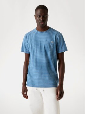 Guess Guess T-Shirt 177101 Niebieski Classic Fit