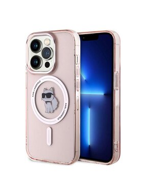 KARL LAGERFELD KARL LAGERFELD Etui na telefon Apple iPhone 14 Pro Max Różowy