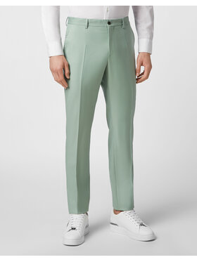 PHILIPP PLEIN PHILIPP PLEIN Pantaloni di tessuto 1357 Turchese Regular Fit
