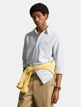 Polo Ralph Lauren Polo Ralph Lauren Srajca 710792041004 Svetlo modra Custom Fit