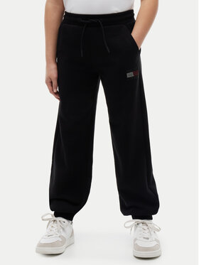 Tommy Hilfiger Tommy Hilfiger Spodnji del trenirke KG0KG09531 Črna Regular Fit