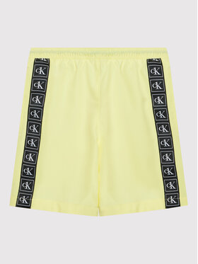 Calvin Klein Swimwear Calvin Klein Swimwear Szorty kąpielowe KV0KV00005 Żółty Regular Fit