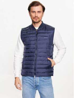Gant Gant Telovnik Light GANT-7006301 Mornarsko modra Regular Fit