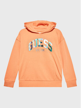 Guess Guess Felpa J3RQ01 KA6R0 Arancione Regular Fit