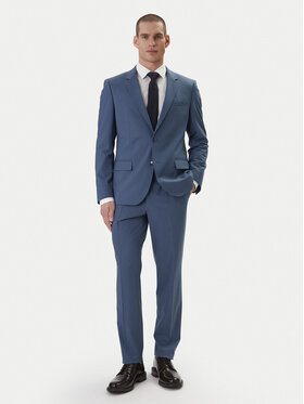 HUGO HUGO Oblek Henry/Getlin232X 50547345 Modrá Slim Fit