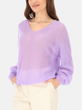 L’AF L’AF Sweter Rey Fioletowy Reglan Fit