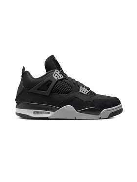 Nike Nike Sneakersy Air Jordan 4 Retro SE Black Canvas Czarny