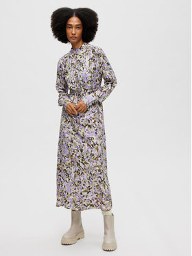 Selected Femme Selected Femme Haljina košulja Katrin 16088077 Šarena Regular Fit