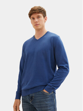 Tom Tailor Tom Tailor Sweter 1027665 Niebieski Regular Fit