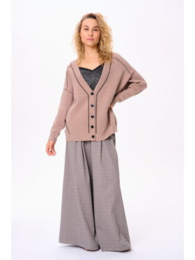 blue shadow blue shadow Kardigan Kaline Brązowy Regular Fit
