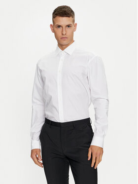 HUGO Hugo Camicia Valerio 50519812 Bianco Modern Fit