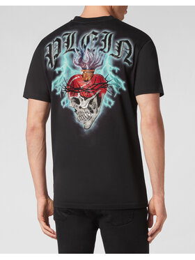 PHILIPP PLEIN PHILIPP PLEIN T-Shirt 1885 Czarny Regular Fit