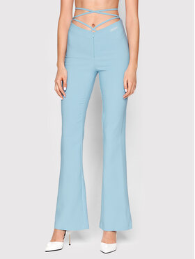 Local Heroes Local Heroes Hlače iz tkanine Angel SS22P0008 Modra Slim Fit