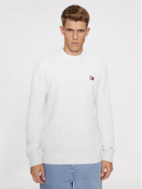 Tommy Jeans Tommy Jeans Светр Tonal Xs Badge DM0DM17776 Сірий Regular Fit