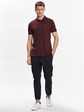 Brave Soul Polo MPS-131KANOHB Tamnocrvena Regular Fit