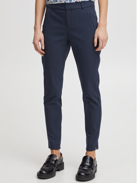 Fransa Fransa Chino 20610983 Tamnoplava Curvy Fit