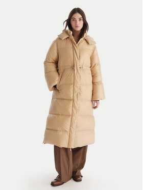ViCOLO ViCOLO Kurtka puchowa TF0086 Beżowy Regular Fit
