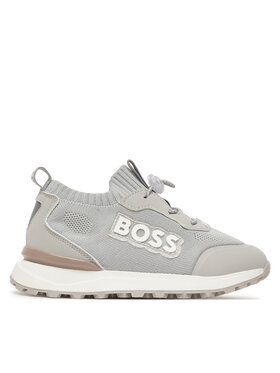 BOSS BOSS Sneakersy J52828 D Sivá