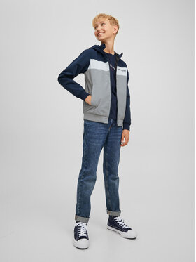 Jack&Jones Junior Jack&Jones Junior Prijelazna jakna Rush Blocking 12200453 Siva Regular Fit