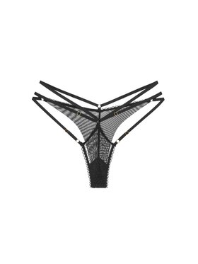 Perilla Perilla Stringi Margot Knicker Czarny