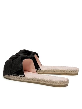 Manebi Espadrile Sandals With Bow G 0.1 J0 Crna