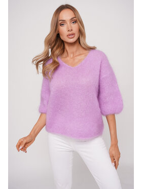 lemoniade lemoniade Sweter LS519Z Lilac Fioletowy Oversize